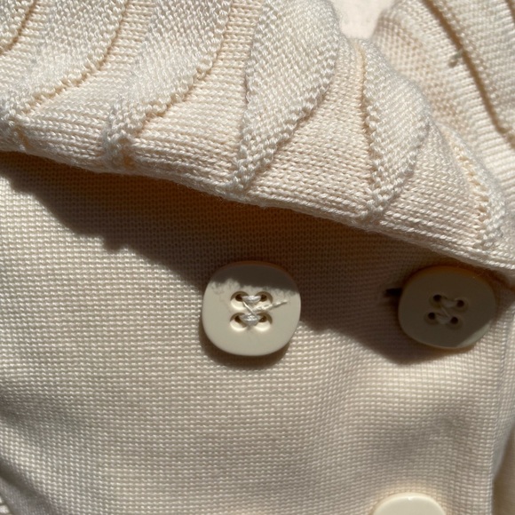 Luisa Spagnoli Woolmark Knit Cardigan Chunky Sweater - Picture 7 of 11